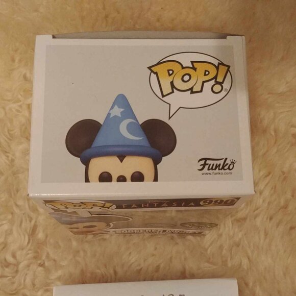 Sorcerer Mickey Funko Pop! Fantasia #990 Diamond Collection Popcultcha Exclusive - Picture 5 of 5